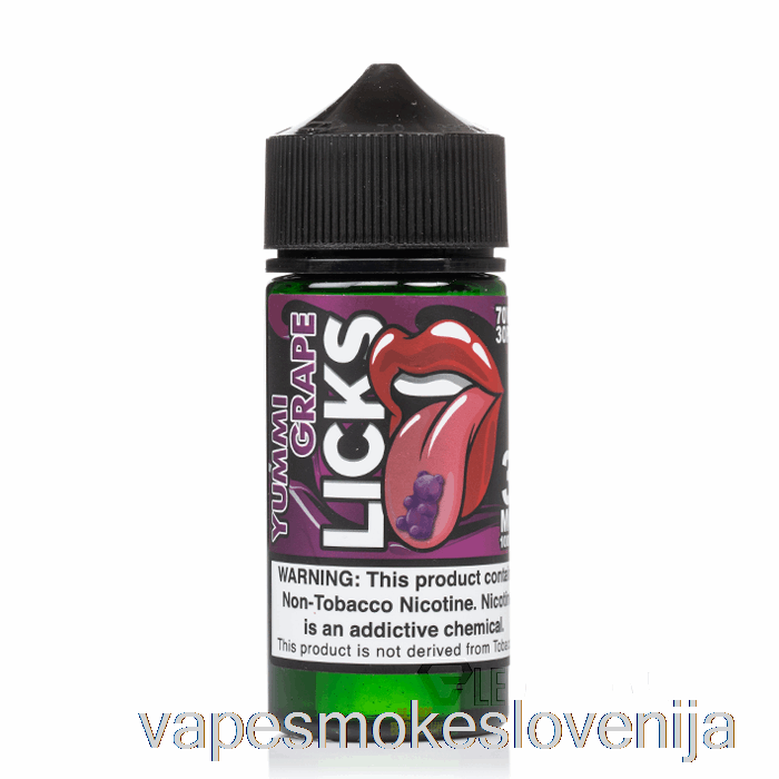 Vape Petrol Yummi Grape - Licks Roll Upz - 100 Ml 3 Mg